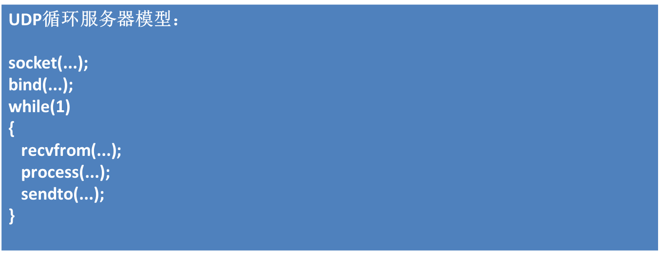 UDP编程API